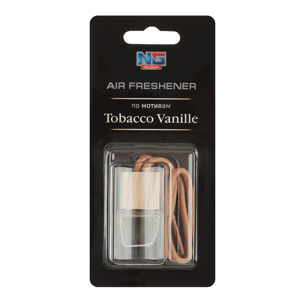 NEW GALAXY Ароматизатор подвесной Автопарфюм, по мотивам Tobacco Vanille, 5 мл