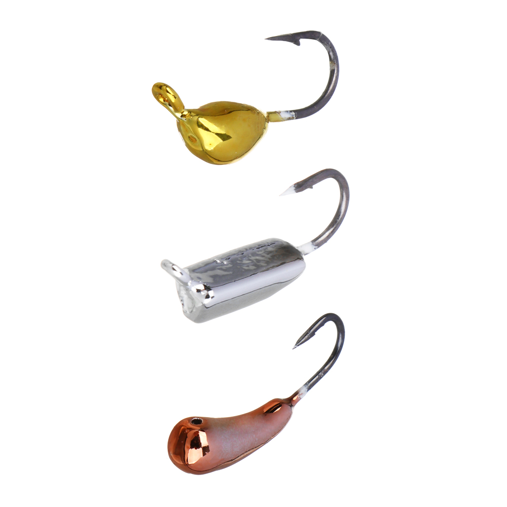 Набор мормышек "ОВСЯНКА" тм AZOR FISHING, свинец, 3шт
