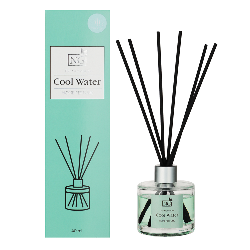 NEW GALAXY Диффузор Home Perfume, Cool water, 40мл
