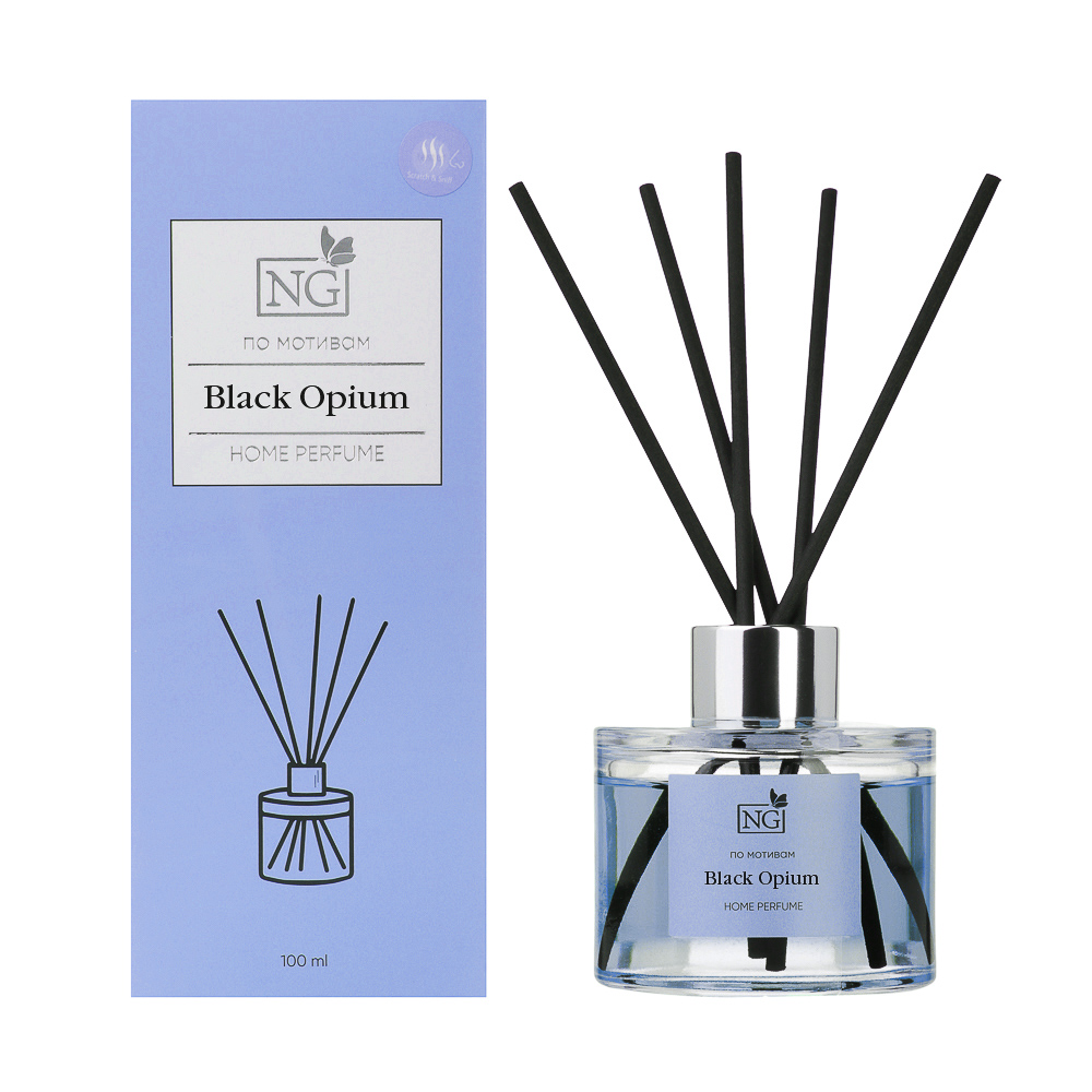 NEW GALAXY Диффузор Home Perfume,100 мл, Black opium