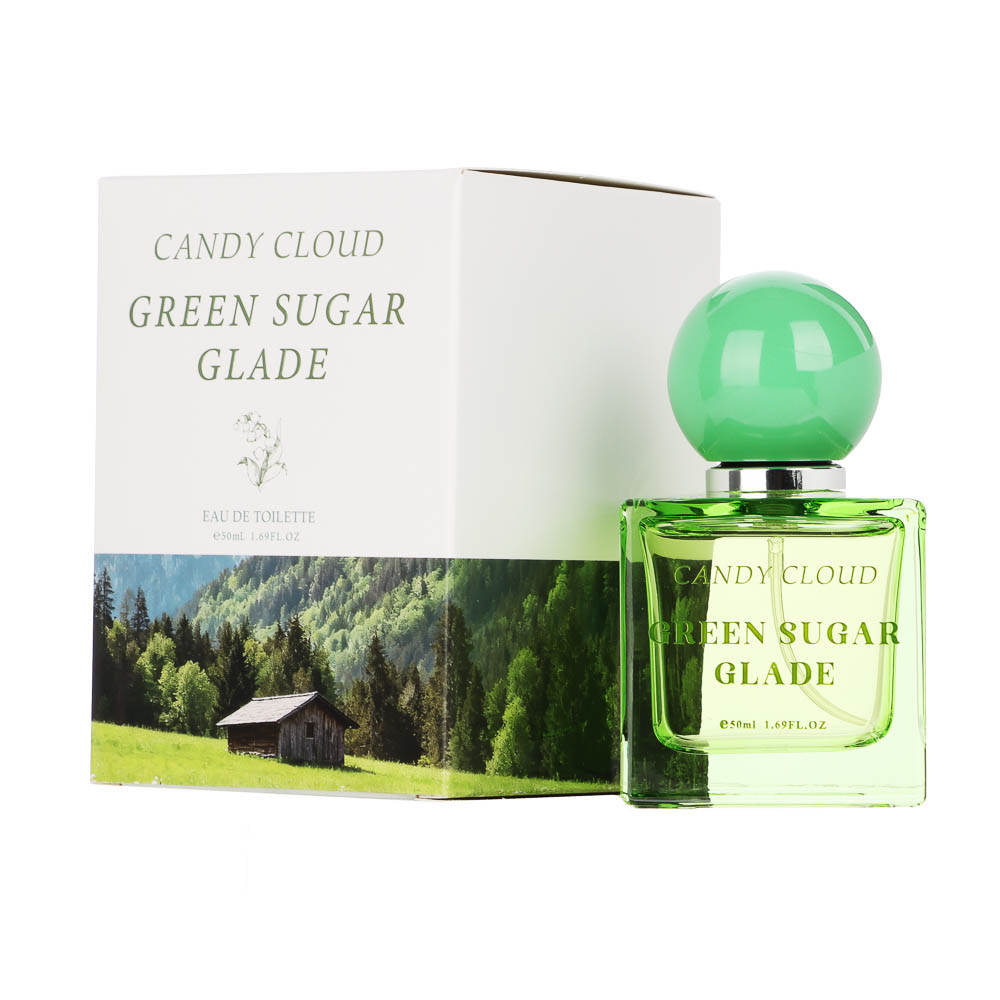 Туалетная вода женская тм ЮниLook CANDY CLOUD Green Sugar Glade, 50 мл