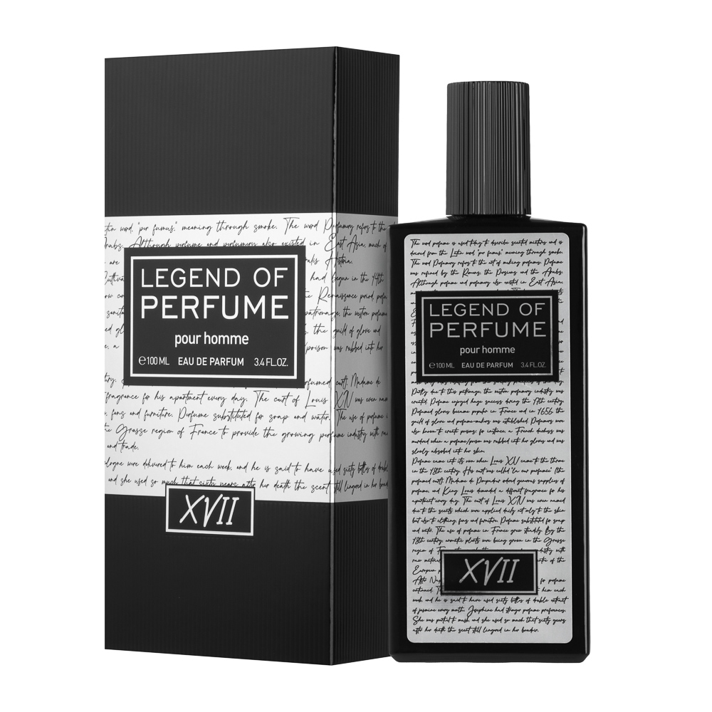 Парфюмерная вода мужская тм BELLERIVE legend of perfume XVII, 100 мл