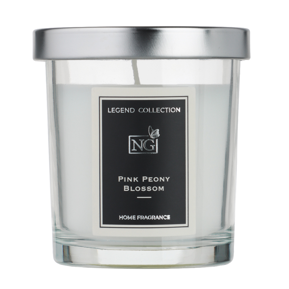 NEW GALAXY Свеча ароматизированная LEGEND COLLECTION, 88 гр, Pink Peony Blossom